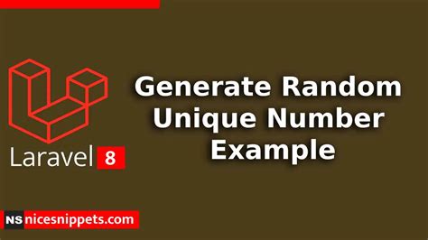 laravel generate random number